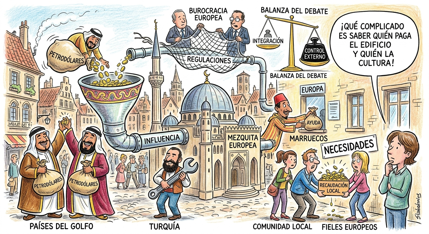 ¿Quién paga la mezquita? El gran misterio del islam europeo