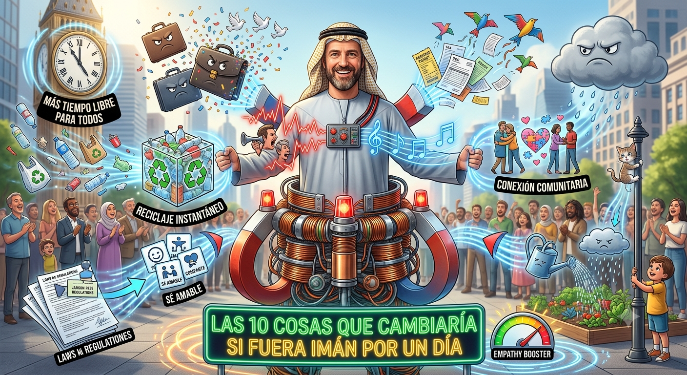 Si yo fuera imán por un día que cambiaría?!