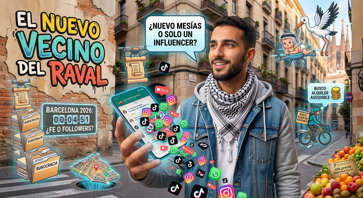 ¿Qué pasaría si Mahoma naciera en Barcelona hoy?