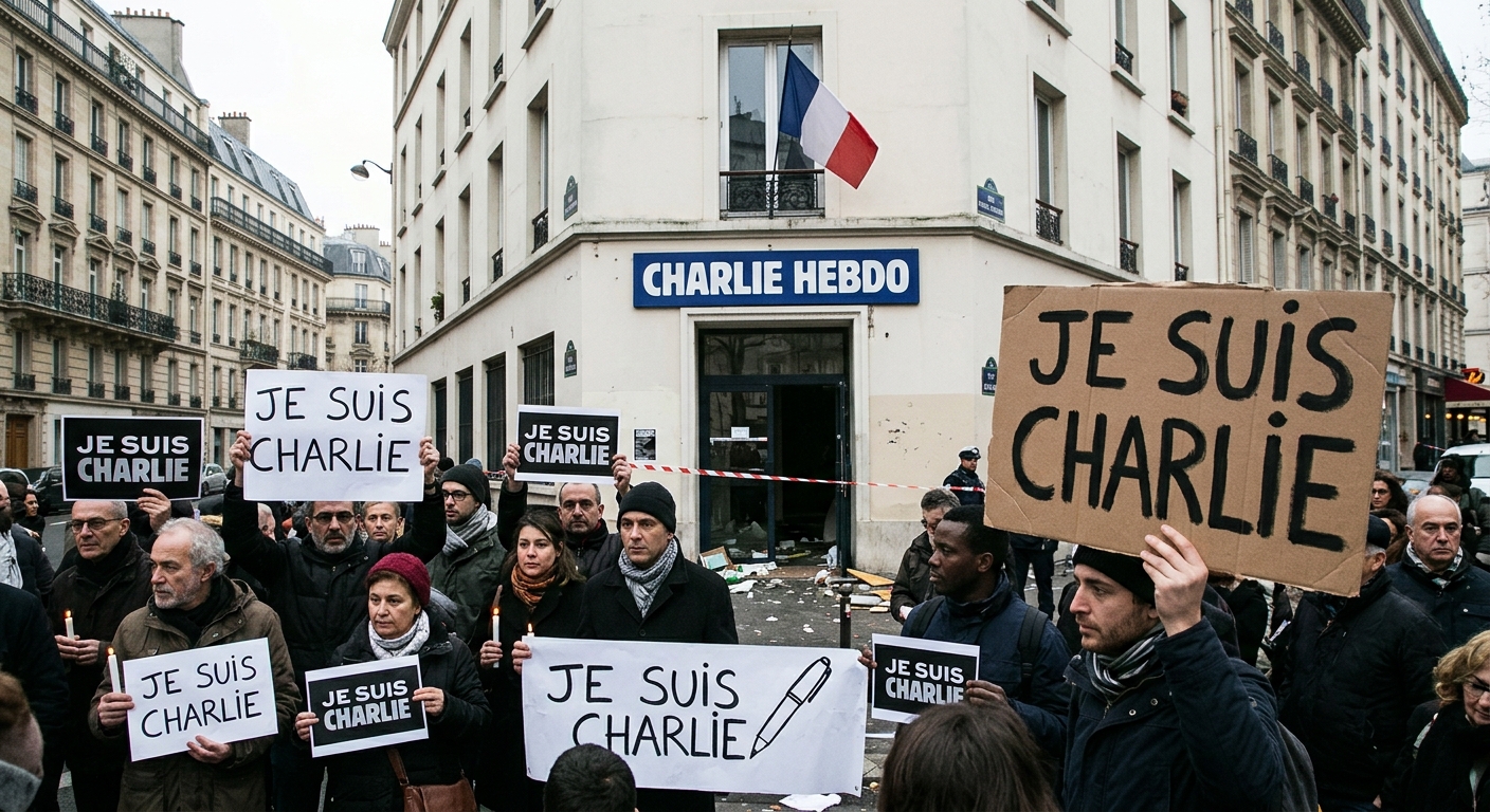 Charlie Hebdo: El día en que la sátira se tiñó de sangre